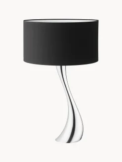 Lampada da tavolo grande in acciaio inossidabile Cobra