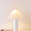 Lampada da tavolo grande con base in metallo Lima