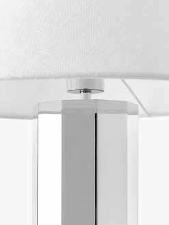 Lampada da tavolo grande con base in metallo Lima