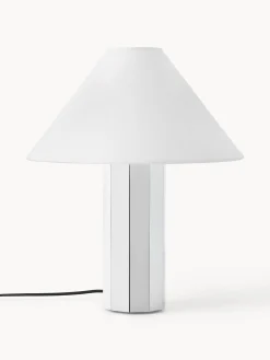Lampada da tavolo grande con base in metallo Lima