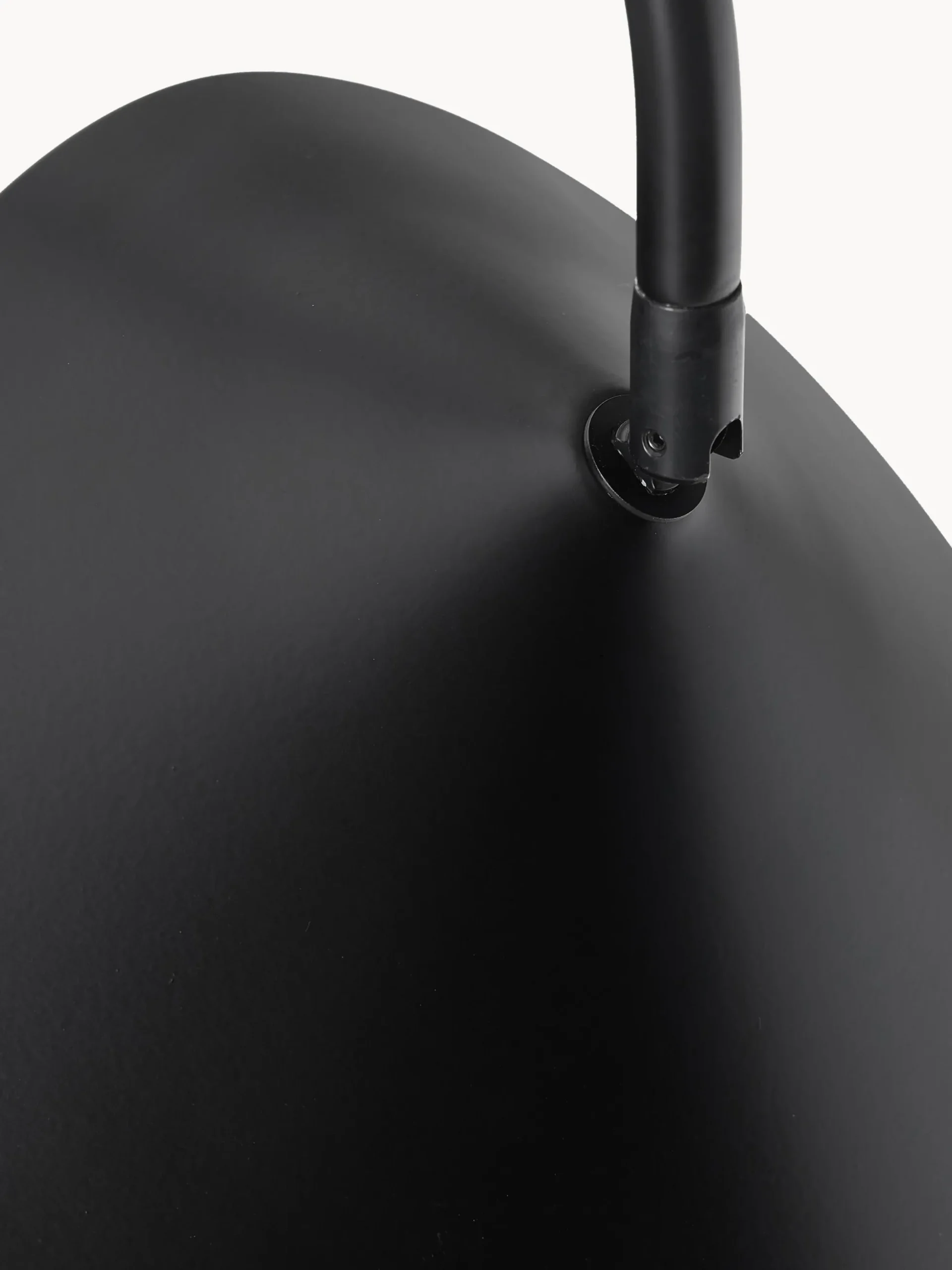 Lampada da tavolo grande con base in marmo Arum, orientabile