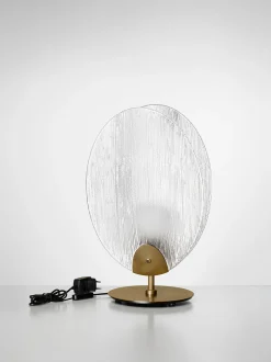 Lampada da tavolo grande a LED fatta a mano Shelina