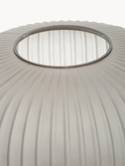 Lampada da tavolo grande con paralume in vetro Sober