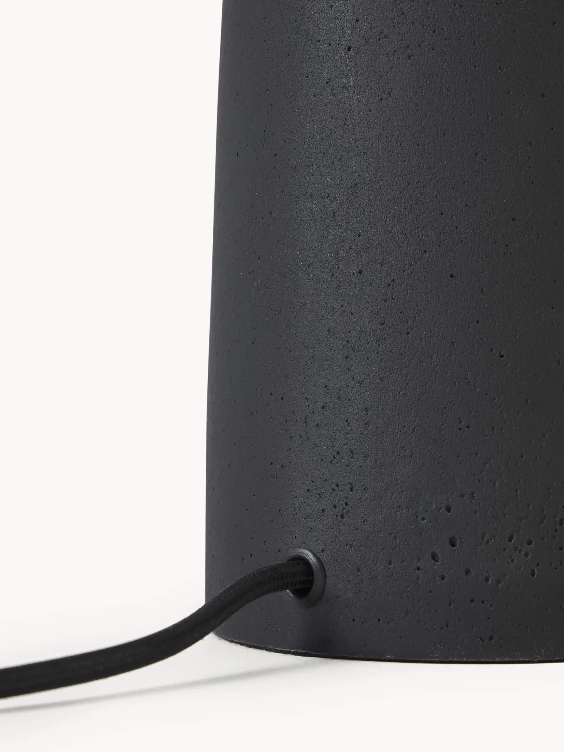 Lampada da tavolo grande con base in cemento Kaya