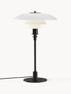 Lampada da tavolo grande in vetro soffiato PH 3/2