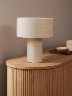 Lampada da tavolo in bouclé Ron