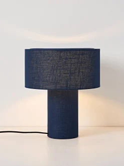 Lampada da tavolo in lino Ron