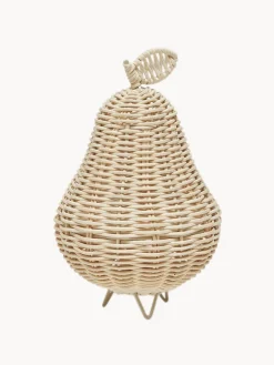 Lampada da tavolo in rattan fatta a mano Pear