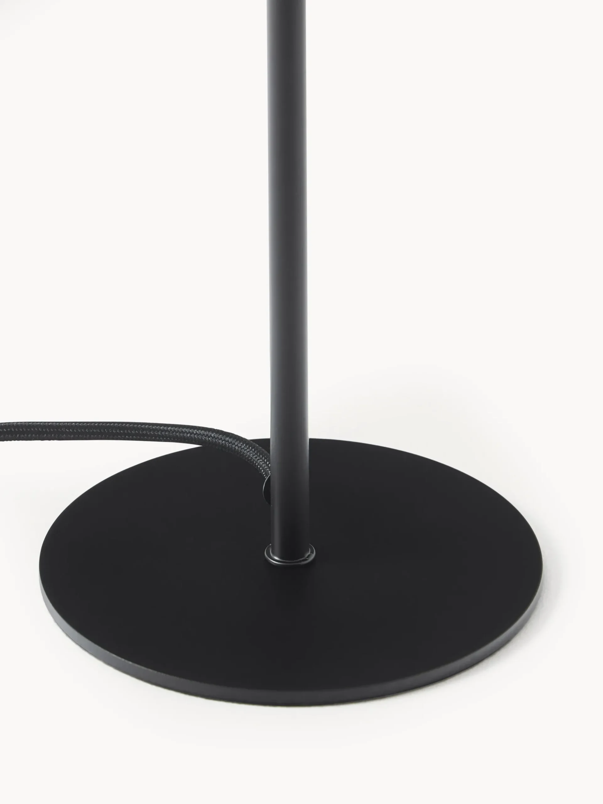 Lampada da tavolo in vetro opale Atlanta