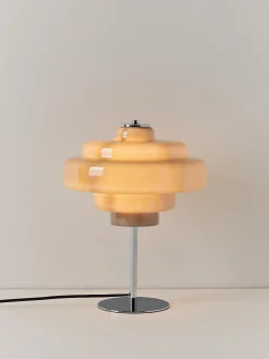 Lampada da tavolo in vetro Millie