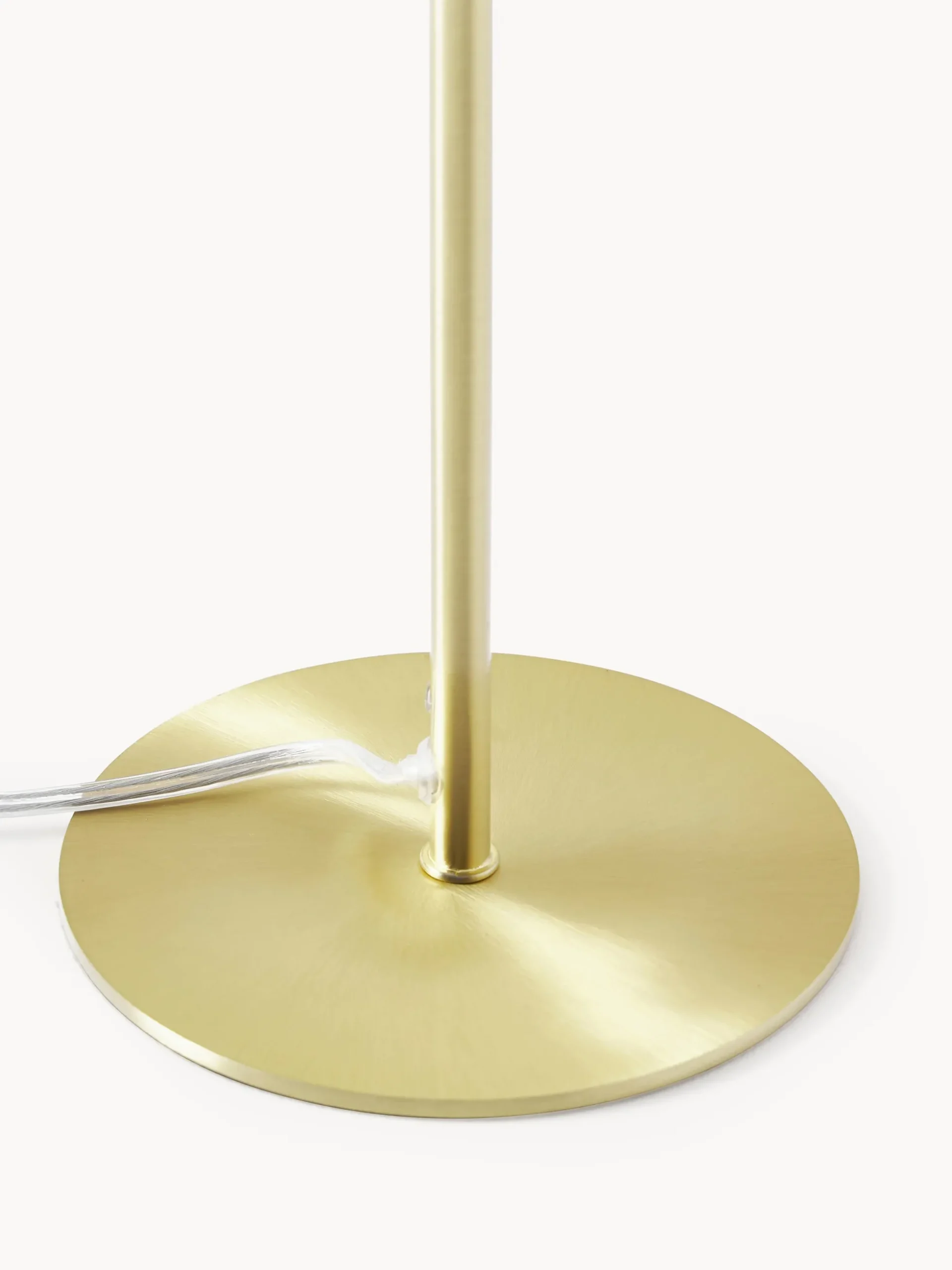Lampada da tavolo in vetro opale Atlanta