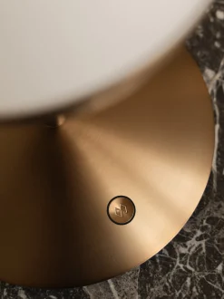Lampada da tavolo in vetro soffiato Spring