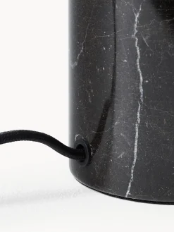 Lampada da tavolo piccola con base in marmo Alma