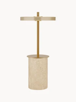 Lampada da tavolo piccola portatile a LED con luce regolabile Asteria Move Mini