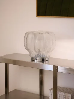 Lampada da tavolo piccola in vetro Umali