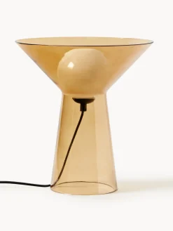 Lampada da tavolo piccola in vetro Marley