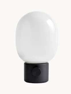 Lampada da tavolo piccola con luce regolabile JWDA, alt. 29 cm