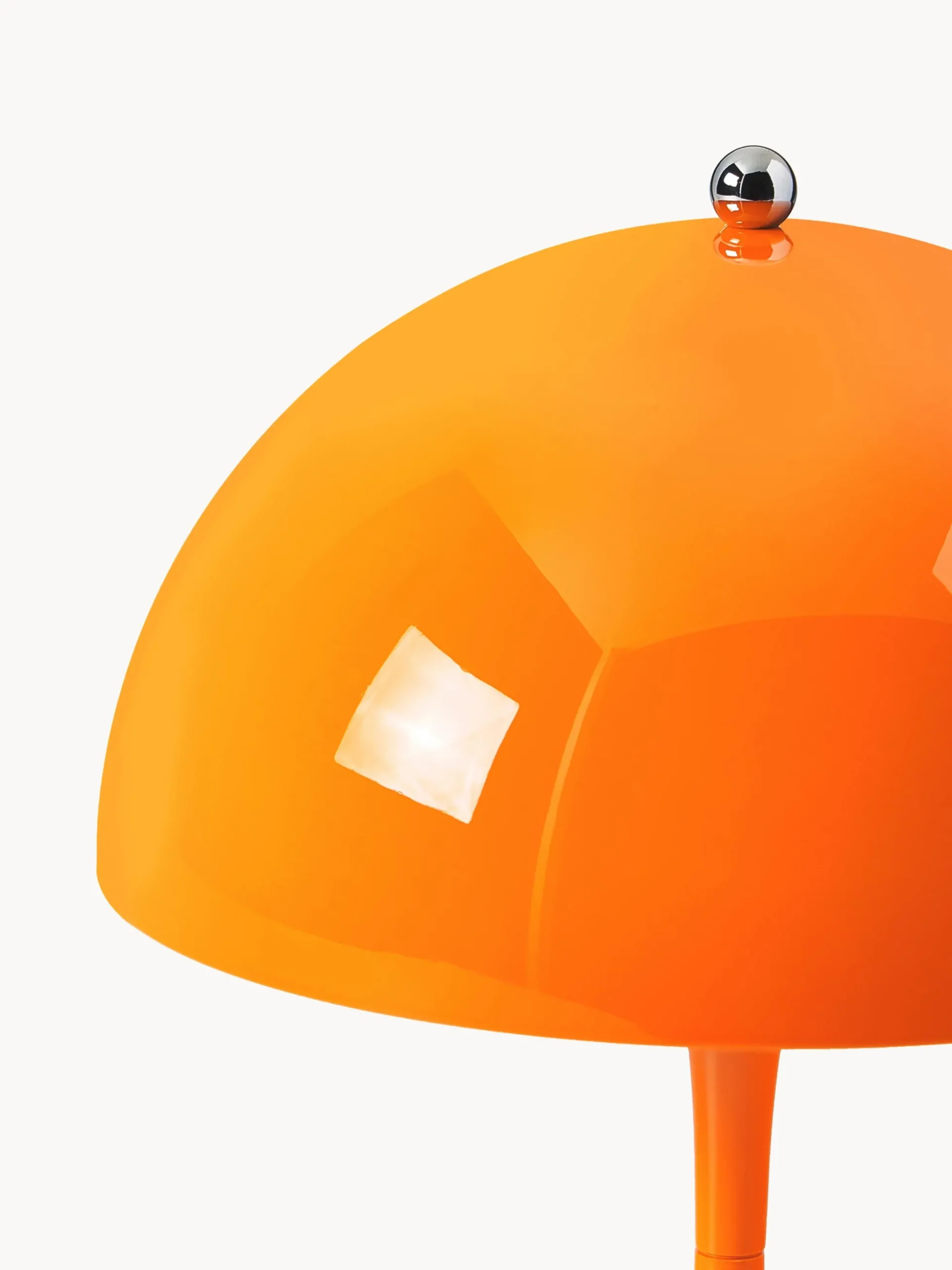 Lampada da tavolo piccola portatile a LED Panthella 160, design Verner Panton