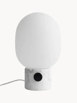 Lampada da tavolo piccola con luce regolabile JWDA, alt. 32 cm