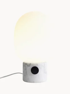 Lampada da tavolo piccola con luce regolabile JWDA, alt. 32 cm