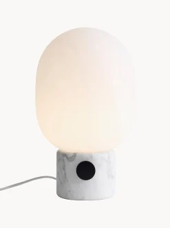 Lampada da tavolo piccola con luce regolabile JWDA, alt. 32 cm