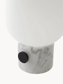Lampada da tavolo piccola con luce regolabile JWDA, alt. 32 cm