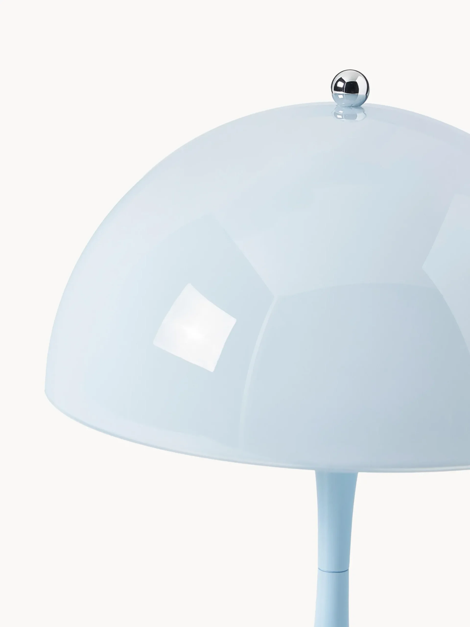 Lampada da tavolo piccola portatile a LED Panthella 160, design Verner Panton