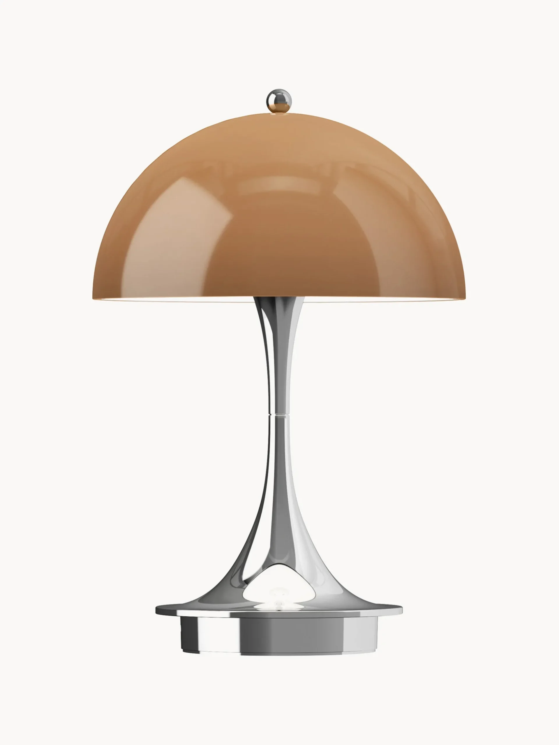 Lampada da tavolo piccola portatile a LED Panthella 160, design Verner Panton