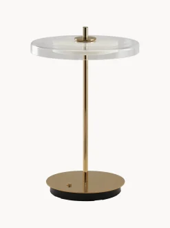 Lampada da tavolo piccola portatile a LED con luce regolabile Asteria Move