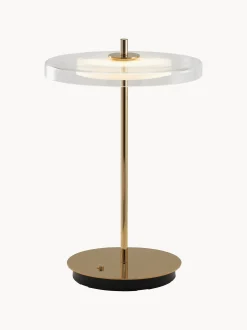 Lampada da tavolo piccola portatile a LED con luce regolabile Asteria Move