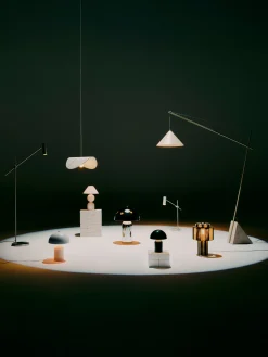 Lampada da tavolo piccola portatile a LED con luce regolabile Walter