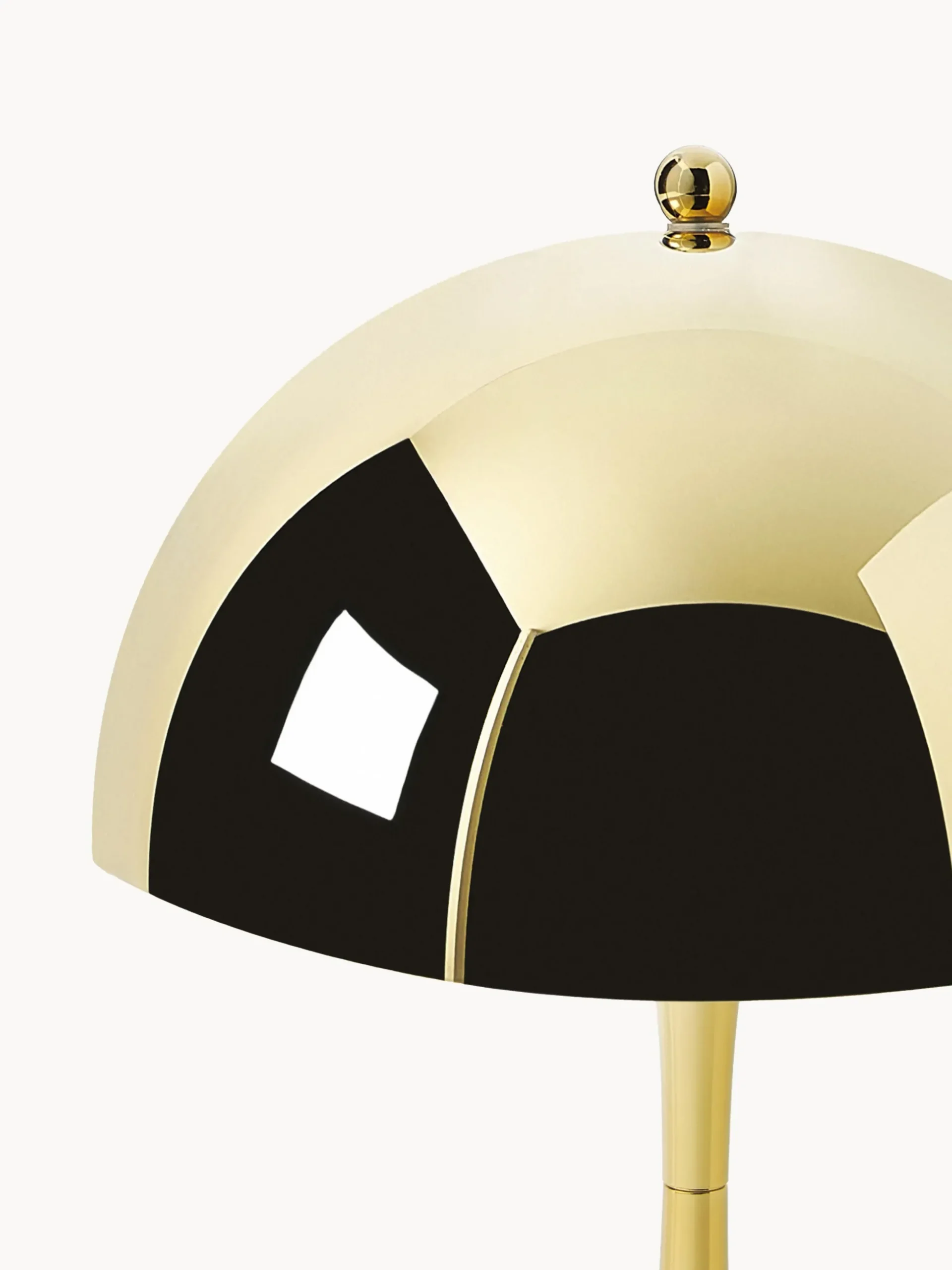 Lampada da tavolo piccola portatile a LED Panthella 160, design Verner Panton