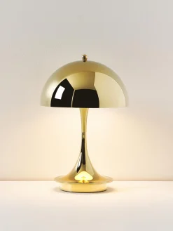 Lampada da tavolo piccola portatile a LED Panthella 160, design Verner Panton