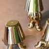 Lampada da tavolo piccola portatile a LED con luce regolabile Golden Brothers Bob