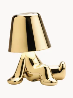 Lampada da tavolo piccola portatile a LED con luce regolabile Golden Brothers Bob