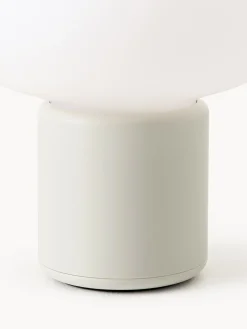 Lampada da tavolo piccola portatile Karl-Johan, luce regolabile