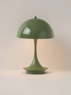 Lampada da tavolo piccola portatile a LED Panthella 160, design Verner Panton