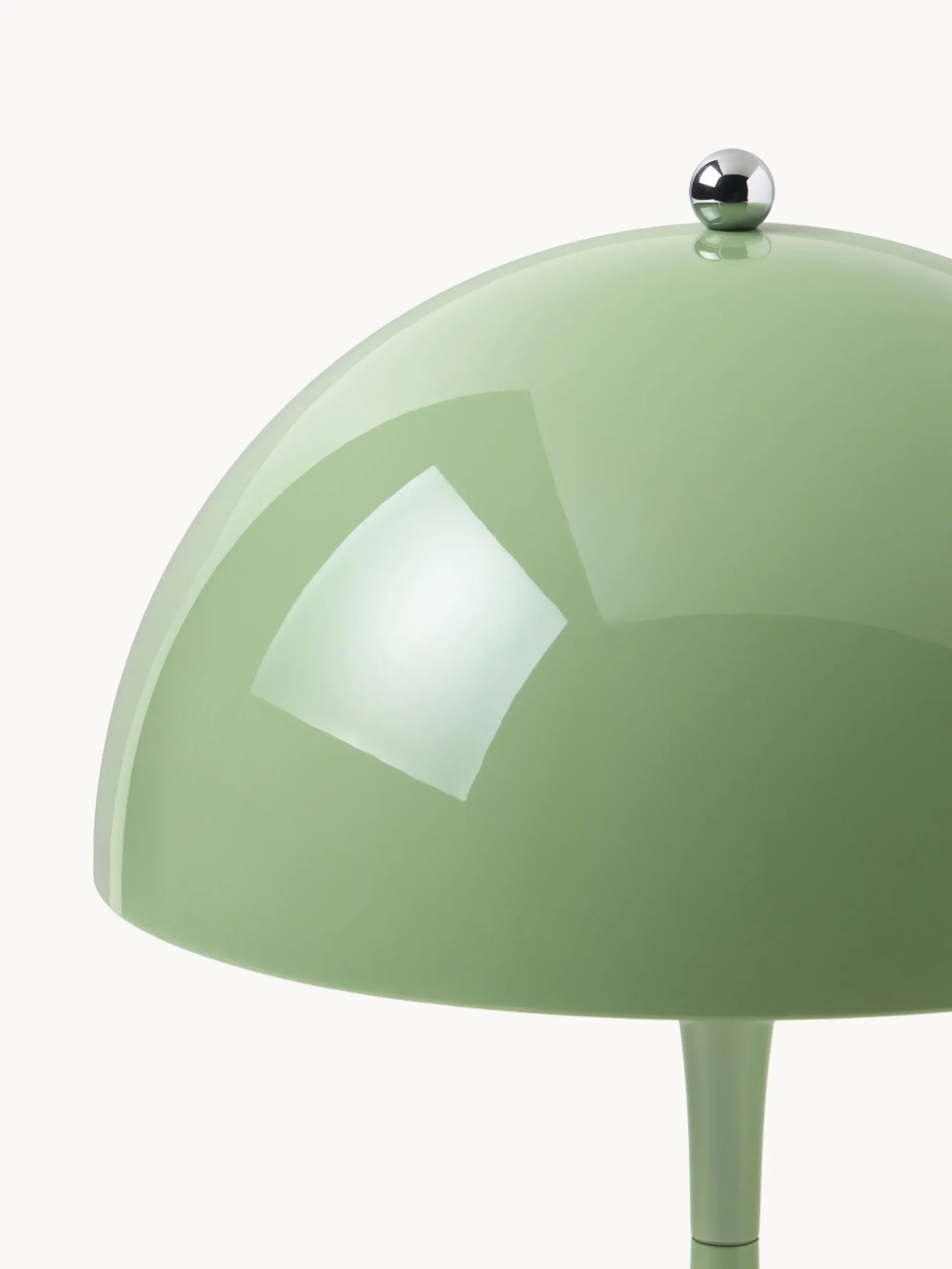 Lampada da tavolo piccola portatile a LED Panthella 160, design Verner Panton