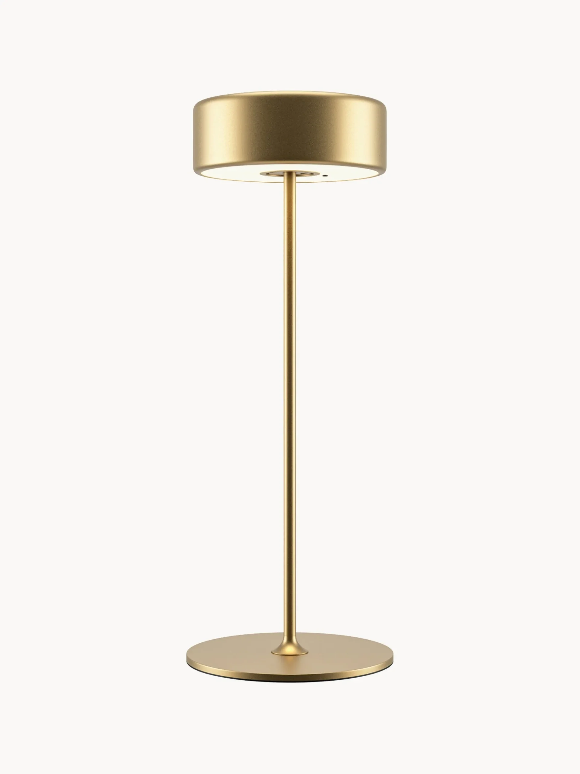 Lampada da tavolo piccola in metallo a LED dimmerabile AI Collaboration
