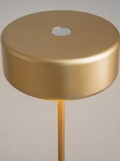 Lampada da tavolo piccola in metallo a LED dimmerabile AI Collaboration