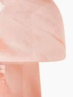 Lampada da tavolo piccola effetto marmo Talia