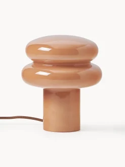 Lampada da tavolo piccola in vetro opale Baya