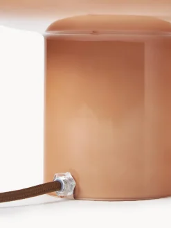 Lampada da tavolo piccola in vetro opale Baya