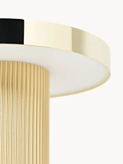Lampada da tavolo piccola a LED con base millerighe Elna