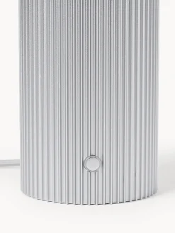 Lampada da tavolo piccola a LED con base millerighe Elna