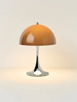 Lampada da tavolo portatile a LED con luce regolabile Panthella 250, Design Verner Panton