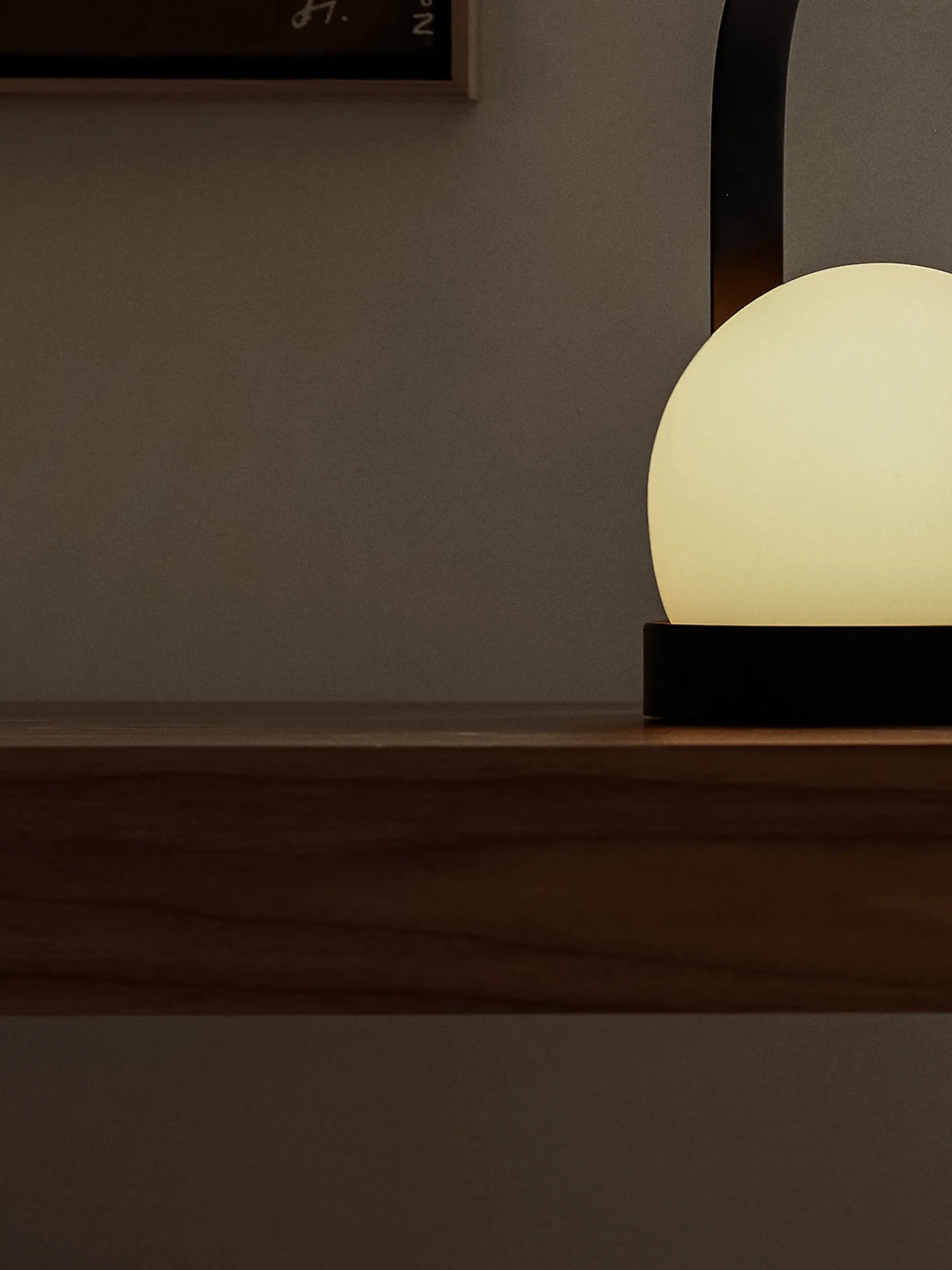 Lampada da tavolo portatile a LED con luce regolabile Carrie