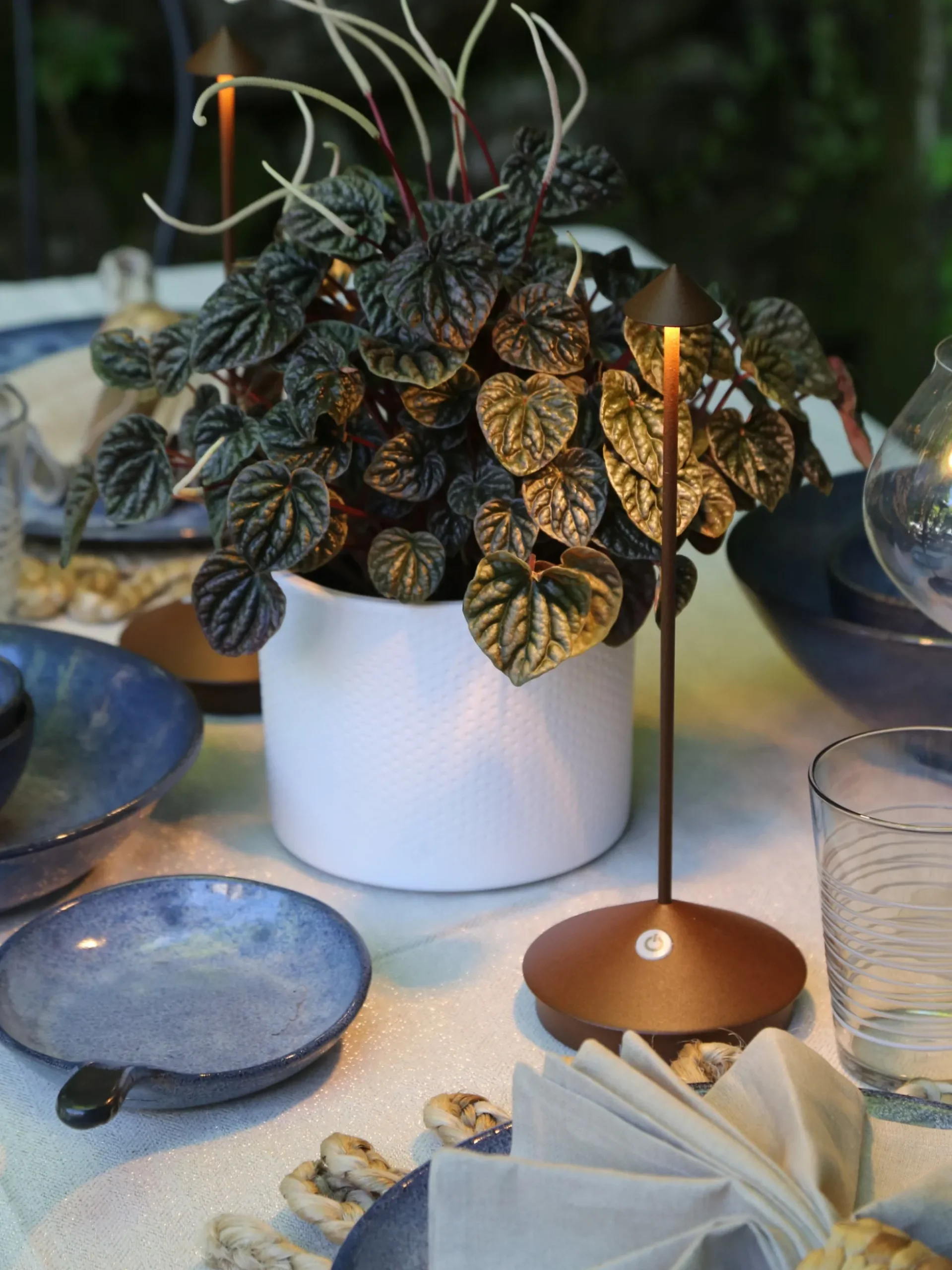 Lampada da tavolo portatile a LED con luce regolabile Pina Pro
