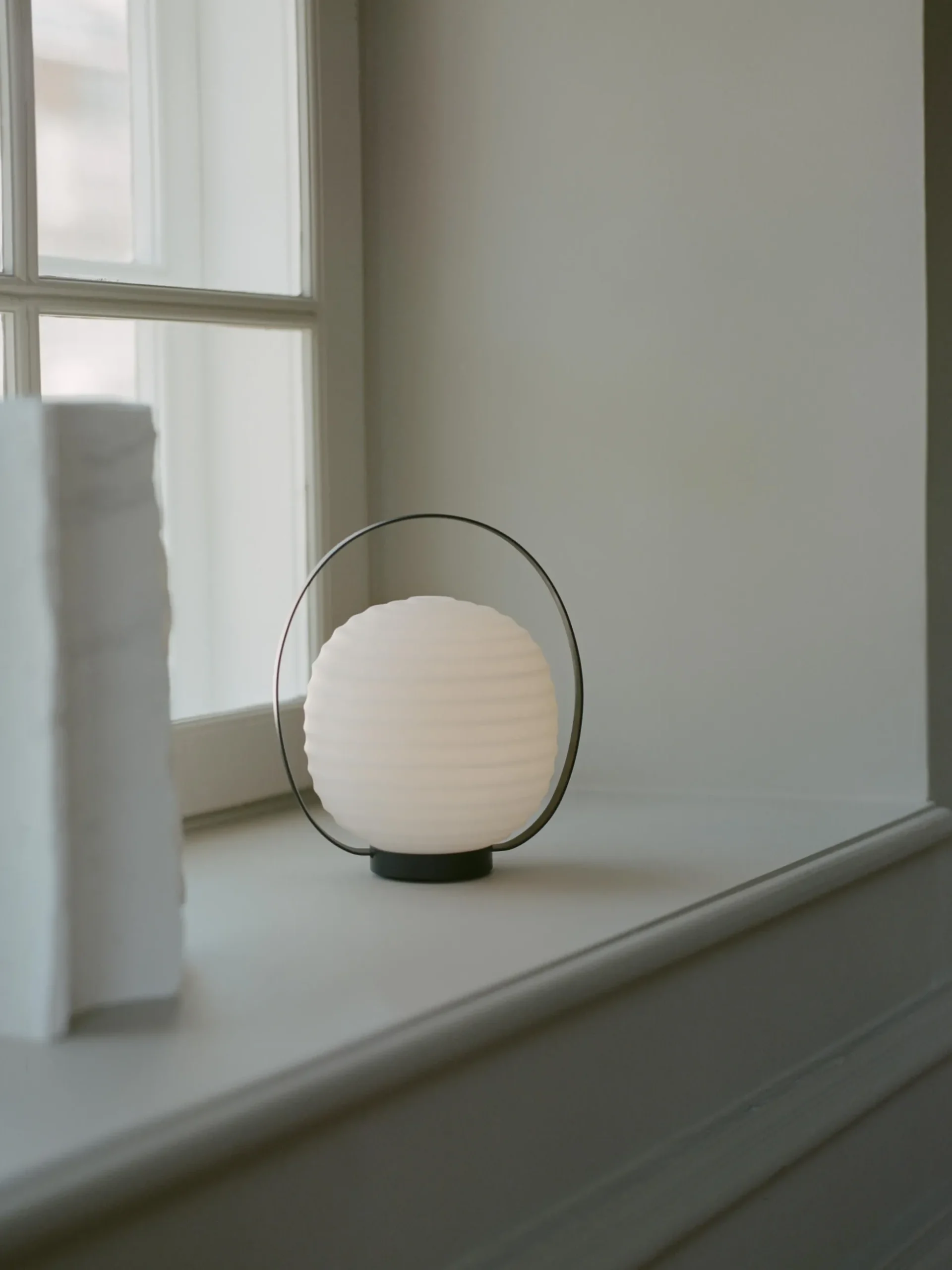 Lampada da tavolo portatile in vetro soffiato con luce regolabile Lantern