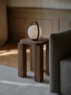 Lampada da tavolo portatile in vetro soffiato con luce regolabile Lantern